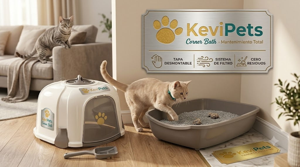 Baño para gatos KeviPets