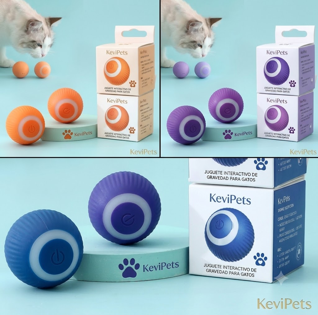 Pelota Inteligente Para Mascotas Recargable