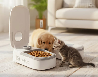 Comedero para mascotas con temporizador KeviPets