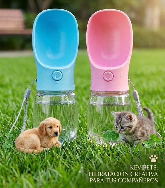 Bebedero Portátil para Mascotas KeviPets