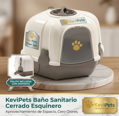 Baño para gatos KeviPets