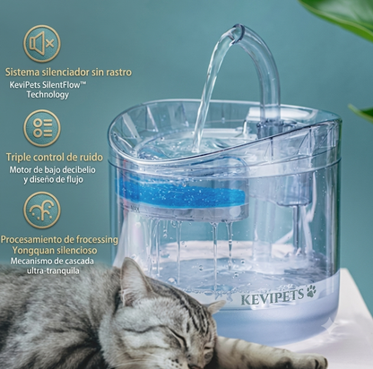 Fuente de Agua con Sensor KeviPets