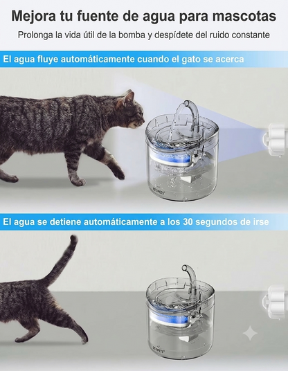 Fuente de Agua con Sensor KeviPets