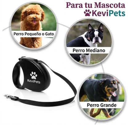 Correa Retráctil Para Perro KeviPets